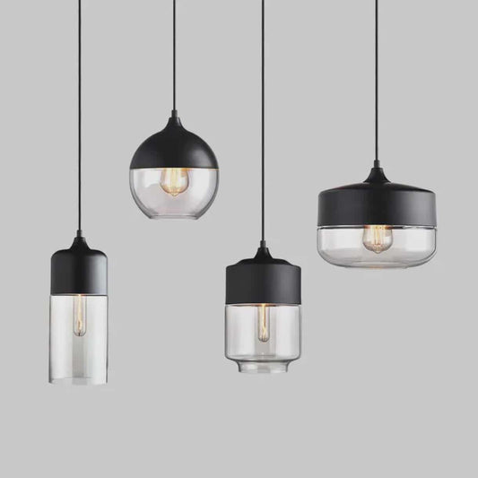 Pendant Light Restaurant Hanging Lamp Vintage Decorative Glass