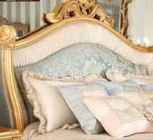 Load image into Gallery viewer, Luxury King size bed Classic Baroque Style Full Solid Wood Hand Made Bedroom Set
