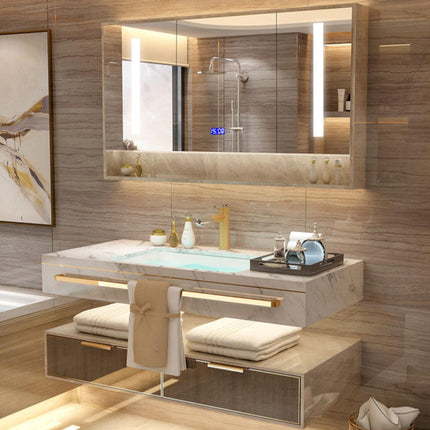 Modern bathroom with wooden vanity, sink, and mirror with lights

floating bathroom vanity cabinet
led mirror bathroom vanity
luxury european bathroom vanity
ceramic basin vanity cabinet
modern bathroom vanity set
wall mounted bathroom cabinet
apartment bathroom vanity
luxury bathroom furniture