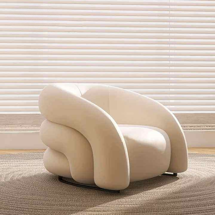 Modern cream-colored armchair in a room with light-colored blinds.

velvet bean bag sofa
modern bean bag chair
lazy lounge chair
single seat bean bag sofa
velvet lounge accent chair
modern living room bean bag
comfortable bean bag sofa chair
modern accent lounge chair
indoor bean bag furniture