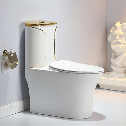 Modern white toilet with gold accents in a bathroom setting

white gold lining toilet bowl
modern ceramic one piece toilet
dual flush wc toilet
luxury bathroom toilet
designer bathroom toilet
white gold bathroom toilet
premium porcelain toilet bowl
modern sanitary ware toilet