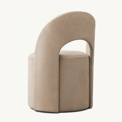 Beige chair with unique arch design on a white background

luxury leather dining chair
open back dining chair
modern leather dining chair
custom leather dining chair
leather dining side chair
modern dining room chair
luxury restaurant dining chair
designer leather dining chair
modern upholstered dining chair