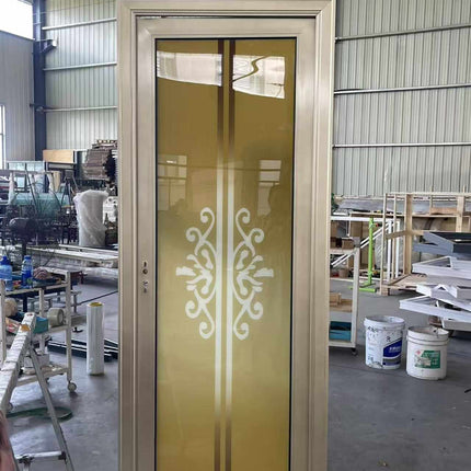 Double Tempered Glass Frosted Doors 80x210cm High Quality Glass Door Bathroom Door Glass Shower