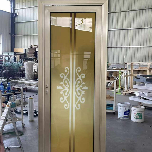 Double Tempered Glass Frosted Doors 80x210cm High Quality Glass Door Bathroom Door Glass Shower