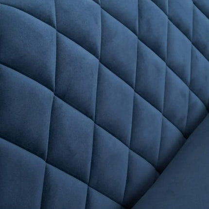 European Style Wood Legs Upholstery Sofa Set Modern Blue Velvet Couch Hotel Living Room Sofa Set with Armrest