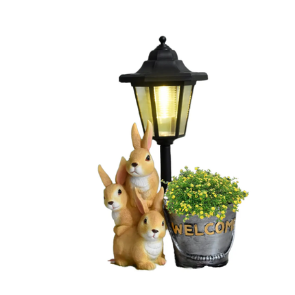 Multi-Purpose Modern Streamlined Eco-Friendly Hand-Painted Animal-Shaped Resin Figurine Household Interior Decorative Countertop