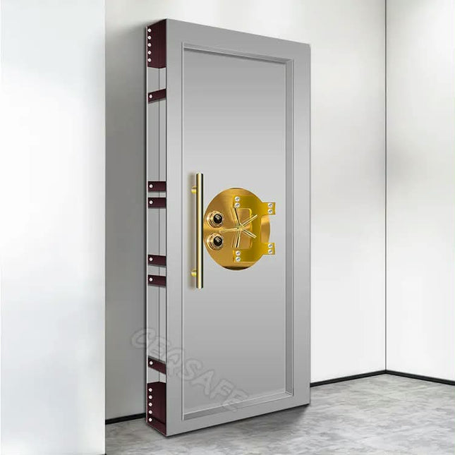 Customized Stainless Steel Security Bank Steel Money Safe Metal Vault Door