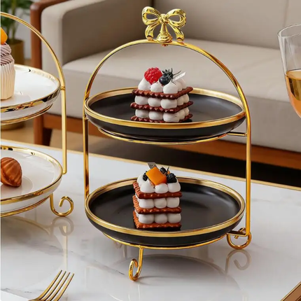 Marble Design Dinnerware Set Dishes Gold Serving Wedding Charger Plate Cake Stand Ceramic Plates Fish Plates