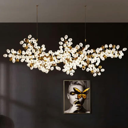 Customized Designer Style Indoor Decoration Lighting Hotel Lobby Hall Mall Restaurant Projects LED Chandelier