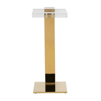 Small Storage Sofa Side Table European Minimalist Living Room Acrylic Living Room Table