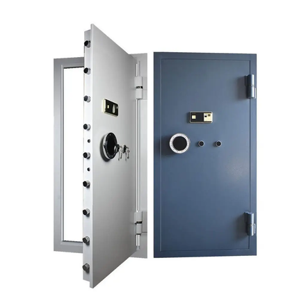 Heavy Duty Steel Commercial 9mm Thick Multi-Lock Secret Hidden Storage Bank Safety Vault Doors For Safe Room