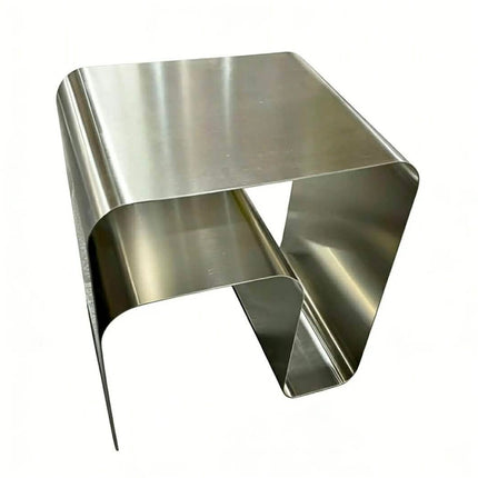 Custom Stainless Steel Side Table Hotel Apartment Villa Shop Furniture Coffee Table Modern Steel Coffee Table