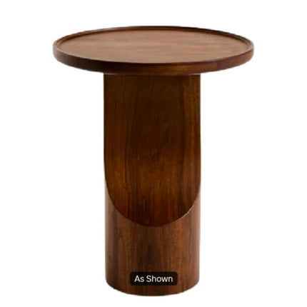 Direct Factory Sale Natural Wooden Side Table Bedroom Decorative Side Table Coffee Table Available at Customization