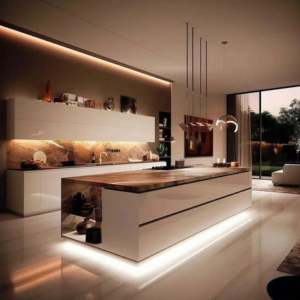 Automatic Kitchen Cupboard Modern Design Modular Customized Ready Made Lacquer Cabinet Kitchen Beige Color China Kitchen Cabinet