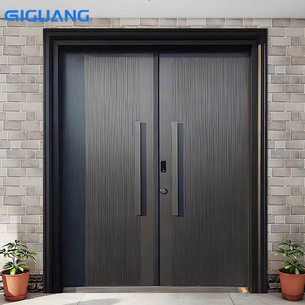 American Style Contemporary Modern Main Entrance Aluminum Pivot Doors For Houses Modern Exterior Main Pivot Door