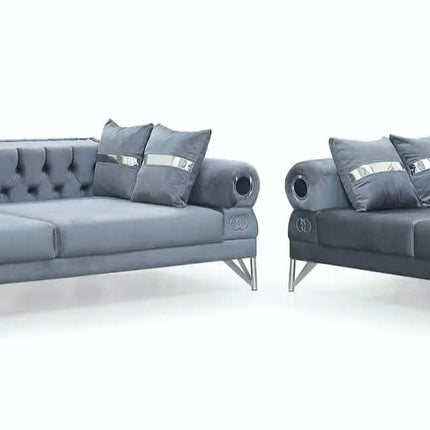 Living Room Sofa Set Furniture Couch Sectional Modern Fabric Comfort Minimilism Simplicity Sofas