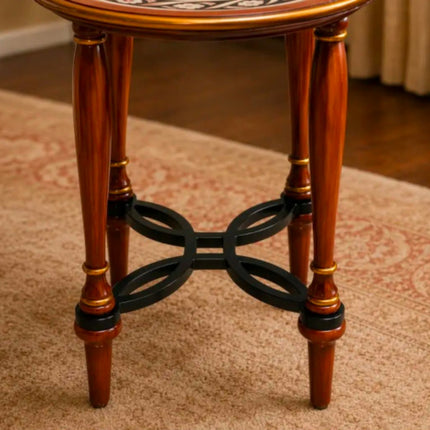 American Wooden Side Table Small Coffee End Table Solid Wood Living Room Furniture Classic Vintage Ready Stock