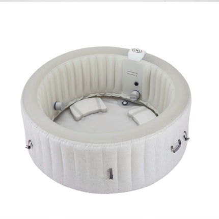 Modern Design Inflatable Spa Bathtub 2-Person Portable PVC Hot Tub With Massage Function 550L Capacity Outdoor Use