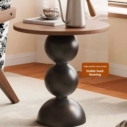 Modern Creative Decorative Durable Sofa Coffee Table Iron Side Table Small Living Room Furniture Iron Frame Dewellliving