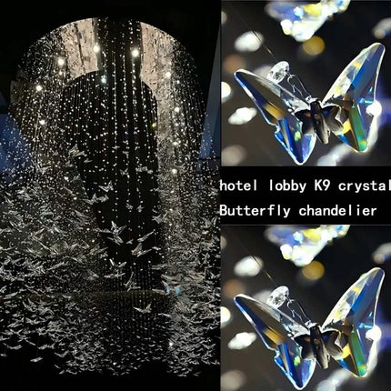 K9 Crystal Chandelier Stainless Steel Silver Villa Living Room Hotel Light Luxury Dining Room Modern Dimmable 3-year Warranty
