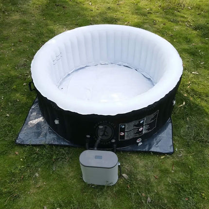 Customized High Quality Inflatable Round Spa Tub Hot Spa Pool Tub Portable Multiplayer Person Spa Tub Outdoor For Hotel