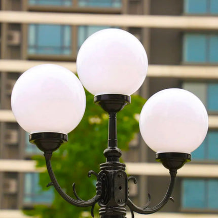 Spherical 3-Meter-3.5-Meter-High Courtyard Light Emitting Diode Landscape Lamp Pole Decoration Garden Modern Landscape Lighting