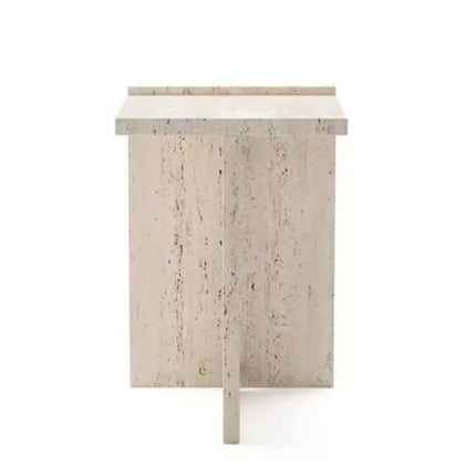 Simple Modern Luxury Marble Side Table For Living Room Sofa Coffee Table Corner Table Bedroom Sample Room with Storage