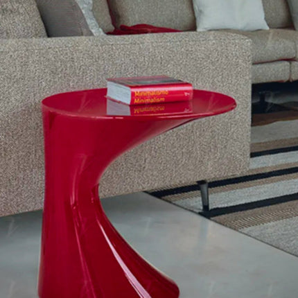Modern Fiberglass Top C Shape Corner Coffee Table With Transitional Design For Living Room Home Furniture