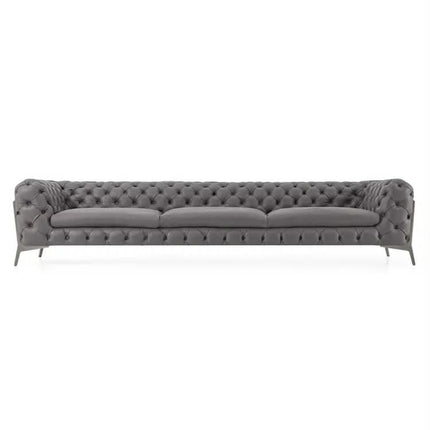 Luxury Club Furniture Raja Sofa L-Shaped Tufted Modern Sofa Set For Bar Nightclub Apartment Mall Use