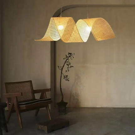 Japanese Restaurant Bamboo Chandelier Creative Personality Bamboo Art For Zeb Tea Room Inn Front Desk New Chinese Style Middle