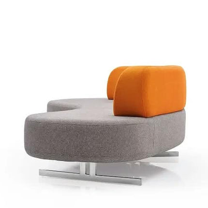 European Style Modern HDF Board Leisure Open Area Sectional Commercial Sofa Office Sofa Set Office Furniture Fabric Modular