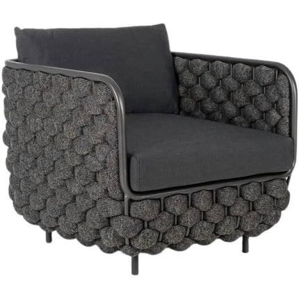 Modern Design Indoor/Outdoor Aluminum Furniture Leisure Garden Sofa Set for Garden Home Use Patio Dining Living Room Rattan Rope