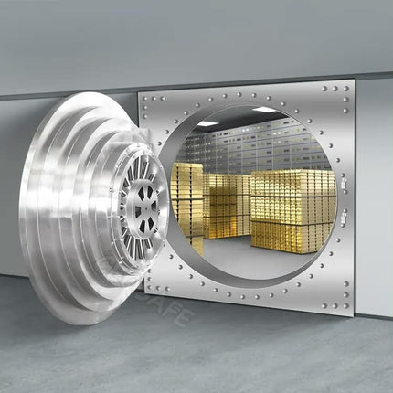 High Quality Metal Painting Strong Bunker Door Underground Stainless Steel Strong Room