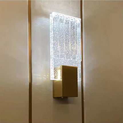 European Style Add Atmosphere Decorative Home Wall Lamp Light Living Room Home Decor K9 Crystal Wall Lamp