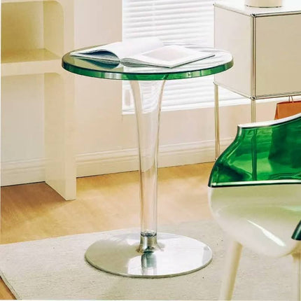 Transparent Acrylic Wedding Corner Table Customizable Side Table For Living Room
