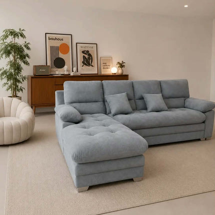 Modern Santai Chicago Square Sofa Set Eco-Friendly Custom Fabric Sofa For Living Room & Hotel Use