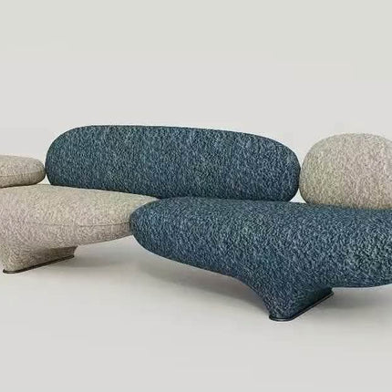Modern Luxury Indoor Cozy Comfy Living Room Couch Furniture Minimalism 3 Seater Modular Sofas