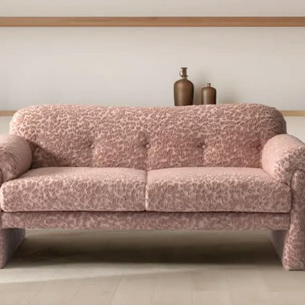 Modern High Quality Luxury Wood Furniture Pink Indoor Sectional Sofa Set for Home Hotel Modular Corner Feature for Villas Fabric