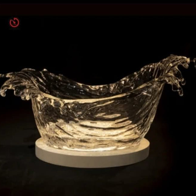 New Design Deep Soaking Transparent Acrylic Smart Bathtub Freestanding Bathtub Platinum Crystal Clear Bathtub For Bathroom