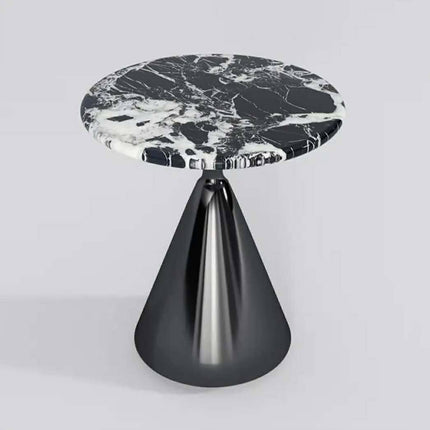 Elegant Modern Coffee Table Set For Living Room Stainless Steel Marble Top Side Table Home Furniture