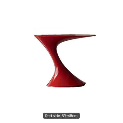 Elegant Retro Luxury Living Room Designer Side Table with Swan Neck Small Coffee Table Corner Tables For Hotel Use