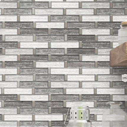 Modern Strip Mosaic Tile Parquet Design For Kitchen and Bedroom Backsplash Competitive