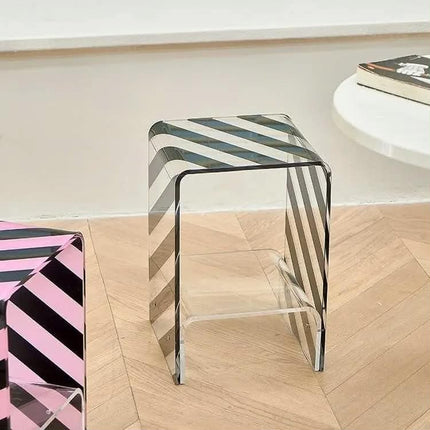 Modern Transparent Acrylic Coffee Table New Living Room Furniture For Home Use or Sofa Side Small Space