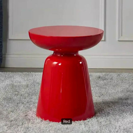 Nordic Modern Minimalist Mini Light Luxury Small Coffee Table, Sofa Corner & Bedside Table Multi-purpose Fiberglass Furniture