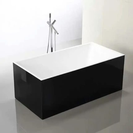 3mm Thin Straight Edge Bathtub Square Shape Massage Bathtub for Adults Cheap Price Rectangle Freestanding Tubs