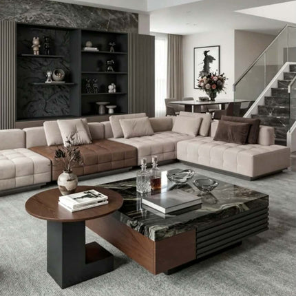 Coffee Table Combination Modern Living Room Small House, New Simple Storage Home Creative Advanced Fashion