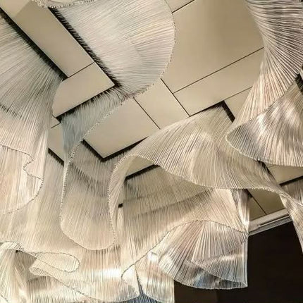 Modern Luxury Crystal Chandeliers Glass Hanging Lamps Living Room Hotel Lobby Decorative Ceiling Lighting