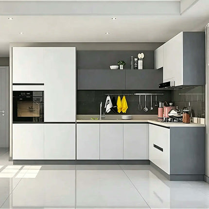Prima Smooth Surface Finish Natural Solid Wood Construction Cabinet Body Kitchen Cabinets