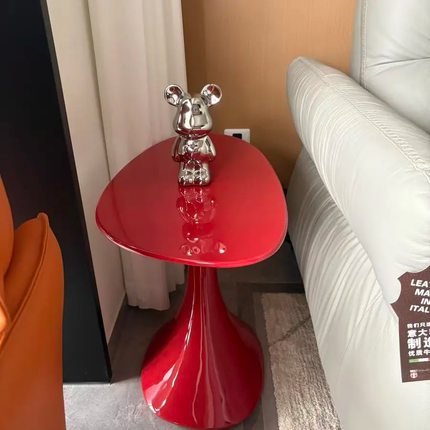 Elegant Retro Luxury Living Room Designer Side Table with Swan Neck Small Coffee Table Corner Tables For Hotel Use