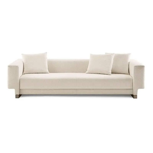 Spongdesign Modern Luxury Living Room Sofa Set Headboard Design Ottoman Genuine Leather Home Furniture Apartment Hotel Bedroom